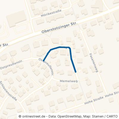 Pommernweg 89168 Niederstotzingen 