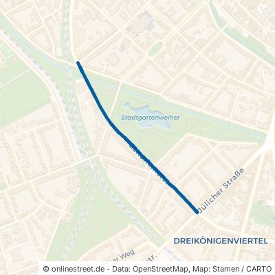 Schorlemerstraße Neuss Dreikönigenviertel 