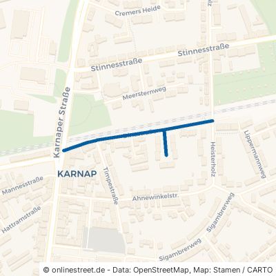 Dinastraße Essen Karnap 