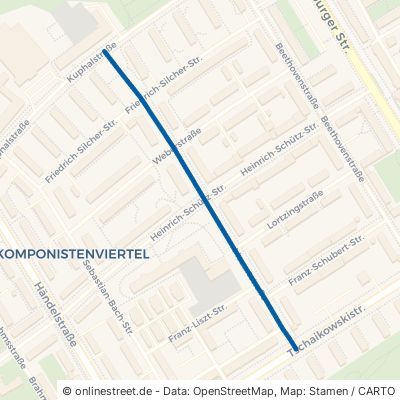 Mozartstraße 18069 Rostock Reutershagen Ortsamt 5