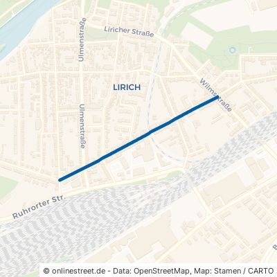 Wunderstraße Oberhausen Lirich-Nord 