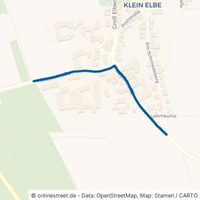 Hauptstraße Elbe Klein Elbe 