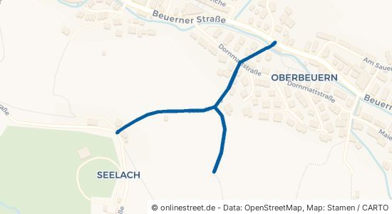 Seerainweg Baden-Baden Oberbeuern 