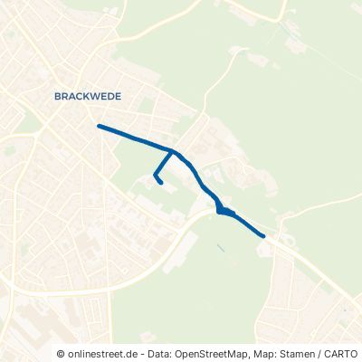 Brackweder Straße Bielefeld Brackwede Brackwede