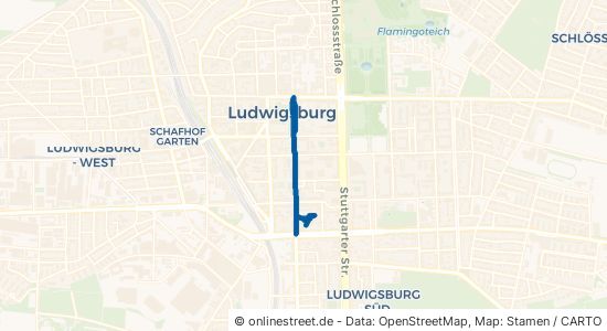 Seestraße Ludwigsburg Mitte 