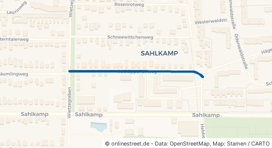 Rotkäppchenweg Hannover Sahlkamp 