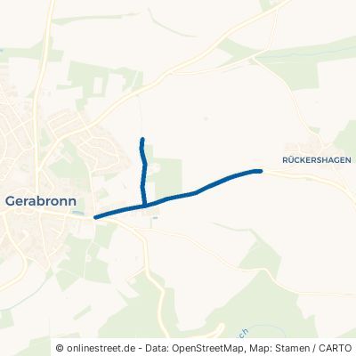 Rückershagener Straße Gerabronn 