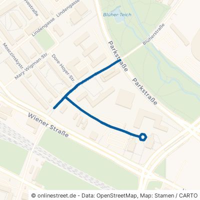 Gret-Palucca-Straße Dresden Seevorstadt-Ost/Großer Garten 