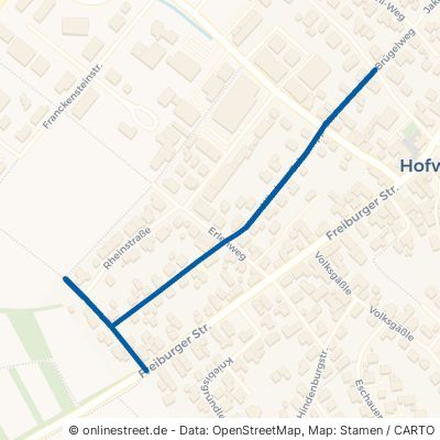 Nikolaus-Schrempp-Straße Hohberg Hofweier 