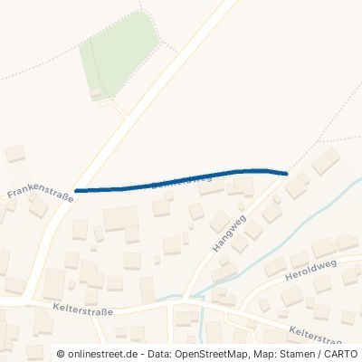 Beinfeldweg Neuenstein Eschelbach 