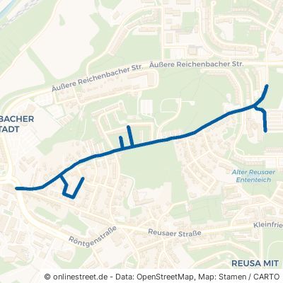 Alte Reichenbacher Straße Plauen Reusa 