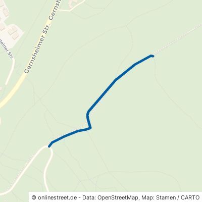 Unterer Brömsterweg Darmstadt Eberstadt 