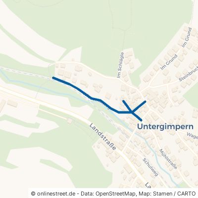 Wiesentalweg Neckarbischofsheim Untergimpern 