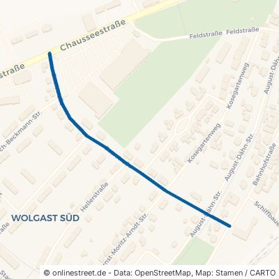 Saarstraße Wolgast 