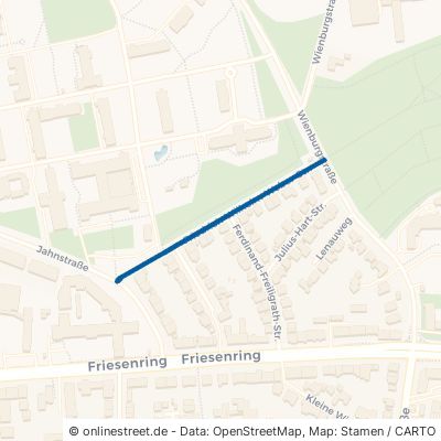 Friedrich-Wilhelm-Weber-Straße Münster Wienburg 