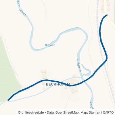 Beckhofer Straße Brigachtal 