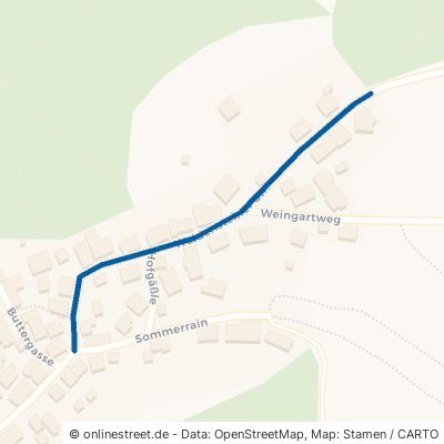 Waldensteiner Straße Rudersberg Zumhof 