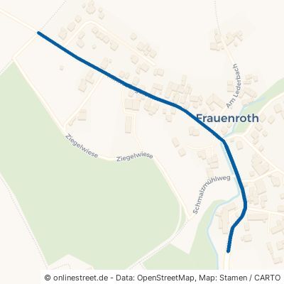 Minnesängerstraße Burkardroth Frauenroth 