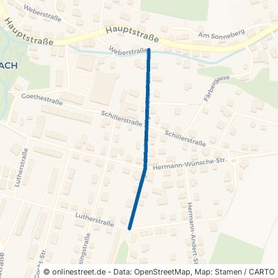 August-Bebel-Straße Ebersbach-Neugersdorf Ebersbach 