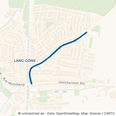 Leihgesterner Straße Langgöns Lang-Göns