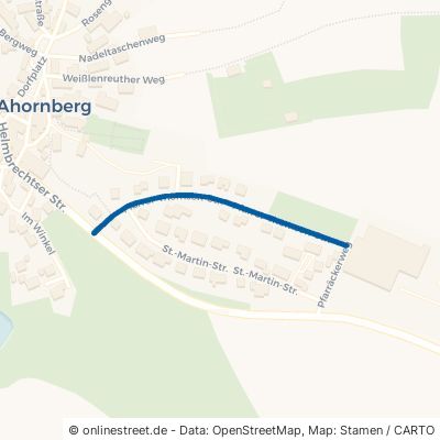 Pfarrer-Thomson-Straße Konradsreuth Ahornberg 