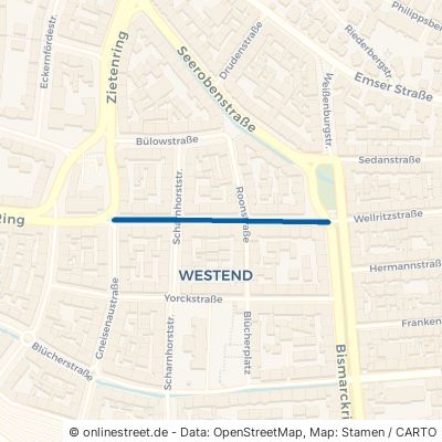 Westendstraße 65195 Wiesbaden Westend