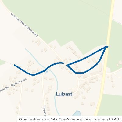 Lubaster Straße Kemberg Lubast 