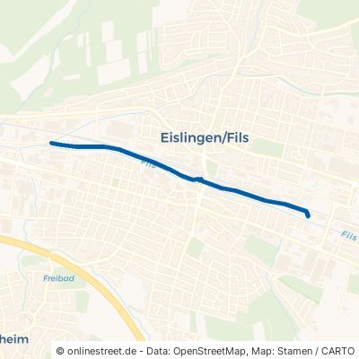 Filsstraße Eislingen (Fils) Eislingen 