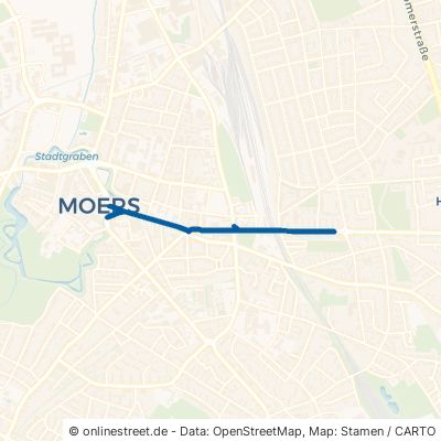 Homberger Straße Moers Moers-Mitte 