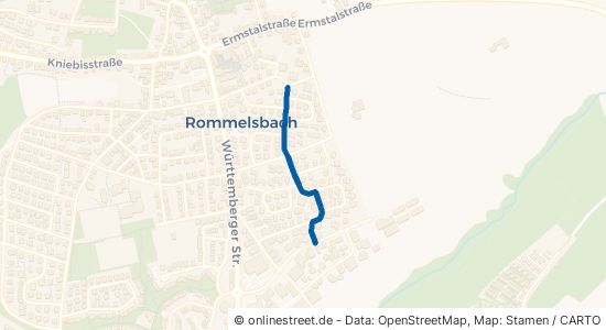 Schwabenstraße Reutlingen Rommelsbach 