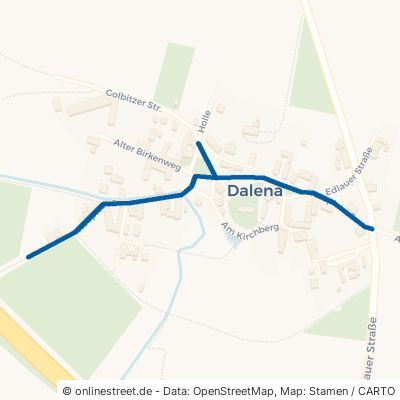 Hauptstraße Wettin-Löbejün Dalena 