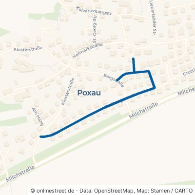 Siedlungsstraße Marklkofen Poxau 