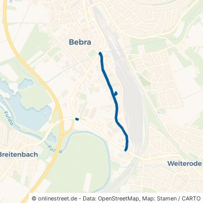 Eisenacher Straße Bebra Weiterode 