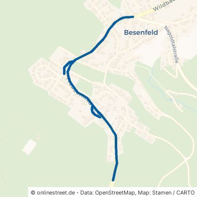 Freudenstädter Straße Seewald Besenfeld 