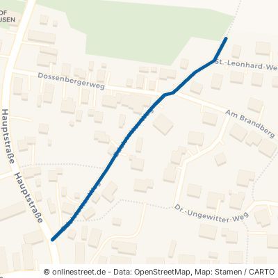 Edelstetter Weg Krumbach Billenhausen 