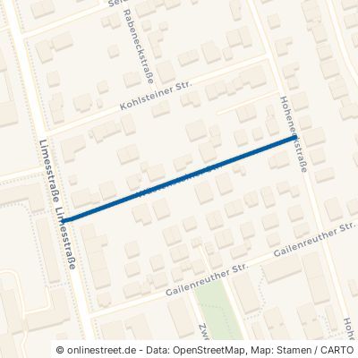 Wüstensteiner Straße München Aubing-Lochhausen-Langwied 