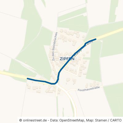 Hauptstraße Otzberg Zipfen 