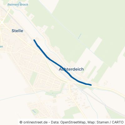 Alte Lüneburger Straße Stelle Achterdeich 