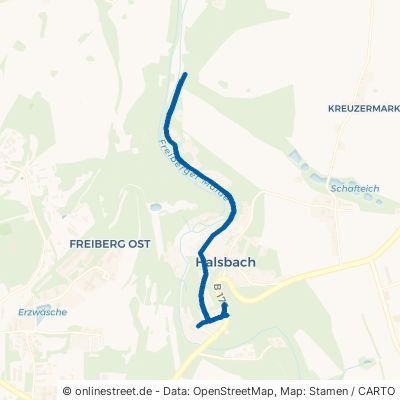 Talweg Freiberg Halsbach 