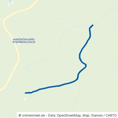 Oberförsterweg Oberharz am Brocken Hasselfelde 