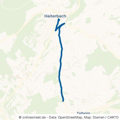 Horber Straße Haiterbach 