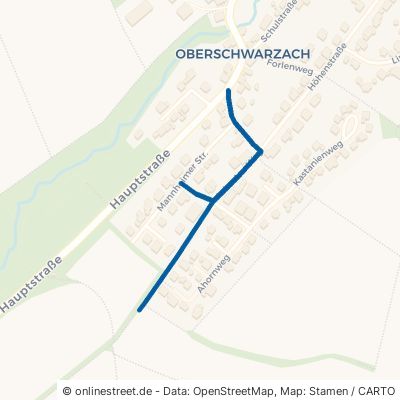 Asbacher Weg Schwarzach Oberschwarzach 