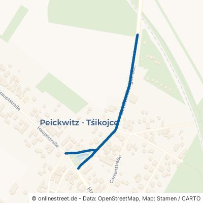 Senftenberger Straße Senftenberg Peickwitz 