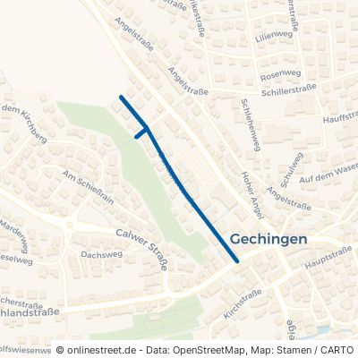 Dorfäckerstraße Gechingen 