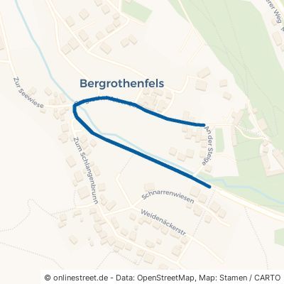 Bergrothenfelser Straße Rothenfels Bergrothenfels 