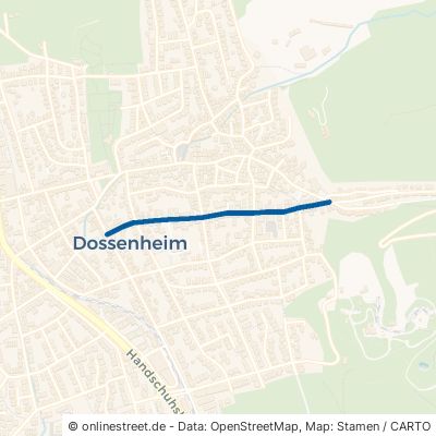 Wilhelmstraße Dossenheim 
