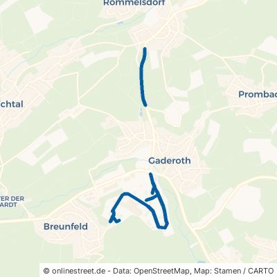 Bahnweg Nümbrecht Gaderoth 