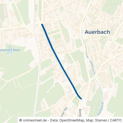 Kaiserstraße Auerbach (Vogtland) Auerbach 