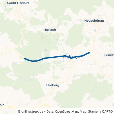 Hauptstraße Neuschönau Schönanger 