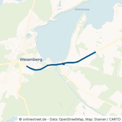 Neustrelitzer Chaussee Wesenberg 